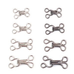 Crochets et œillets métalliques en gros pour usine, boucles invisibles pour <span class=keywords><strong>couture</strong></span>, crochets et œillets pour sous-vêtements, boutons-pression - Product Image 2
