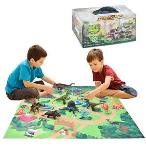 Vente flash : Ensemble de jouets de simulation de <span class=keywords><strong>dinosaures</strong></span> pour enfants, tapis non tissé, carte de scène, ensemble de jouets de <span class=keywords><strong>dinosaures</strong></span> - Product Image 5