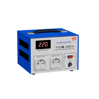 Régulateurs/Stabilisateurs de tension YILONG SVC-1KVA, régulateur de tension automatique 220V, servo AVR haute précision pour utilisation avec un réfrigérateur