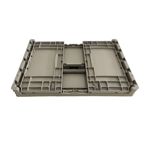 Thùng nhựa gấp có thể tái chế để vận chuyển lưu trữ quần áo Thùng 600*400*148mm được nhắm mục tiêu cho các giải pháp thân thiện với môi trường - Product Image 5