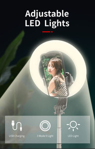 2020 New Ảnh Tự Sướng Chụp Live Stream Phát Sóng L07 Xách Tay 5 "Mini Bảng LED Ánh Sáng Không Dây Ảnh Tự Sướng Stick <span class=keywords><strong>Tripod</strong></span> Đứng - Product Image 3