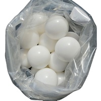 Grande boule en plastique solide 0.5 pouces 1 pouce 1.5 pouces 2 pouces 12.7mm 25.4mm 38.1mm 40mm 44.45mm 50mm 50.8mm boule en plastique acétal POM