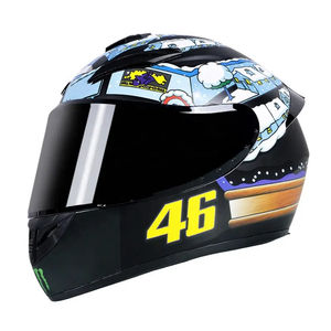 <span class=keywords><strong>Casco</strong></span> de Motocicleta Integral, <span class=keywords><strong>Casco</strong></span> de Motocicleta para las Cuatro Estaciones, Antivaho, Antipolvo - Product Image 2