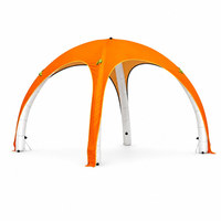 Tente de glamping gonflable de luxe, pavillon extérieur, tente pneumatique avec fenêtre transparente Baishengtent