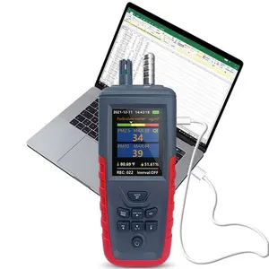 OEM service available 6 six channel High Accuracy Dust Particle Dust Air Quality Detector Handheld Particle Counter