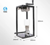 Machine de scellage portative de thé en mousse directe d'usine, petite machine de scellage de jus de boisson en aluminium
