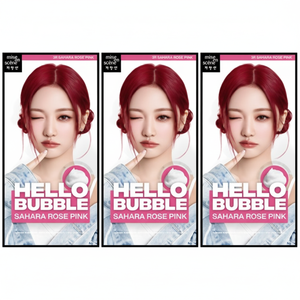 Mise-en-scene Hello Bubble Sahara Rose Pink Tinta Semipermanente per Capelli, Confezione da 3, Scontata - Product Image 1