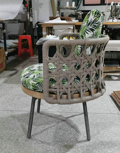 Muebles de alta gama personalizados TorII Nest, sillas de comedor para exteriores, silla y mesa de restaurante de plástico moderno, juego de sillón impermeable - Product Image 3