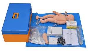 Maniquí de Reanimación Cardiopulmonar Infantil FT535, Maniquí de Reanimación Cardiopulmonar para Recién Nacido, Funcional Completo (Enfermería, RCP, <span class=keywords><strong>Audiovisual</strong></span>, Monitorización ECG) - Product Image 3