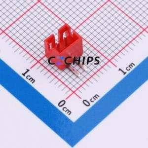 WAFER-PH2.0-2PWZ-R62 Wire-to-Board Pin Header Bent Lead Through Hole,P=2mm Connector 1x2P 2mm Right Angle Insert PH - Product Image 1