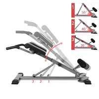 Chaise romaine de presse d'établi inclinable de support de musculation d'intérieur commercial en gros
