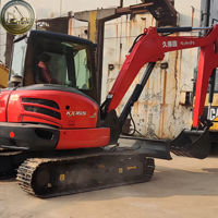 Vente flash : Mini-excavatrice Kubota KX165 5t, équipement d'occasion durable pour travaux en intérieur et petits projets de construction