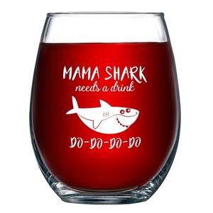 360ml 535ml al por mayor personalizado cristal sin plomo Stemless copas de vino copa de vidrio - Product Image 5