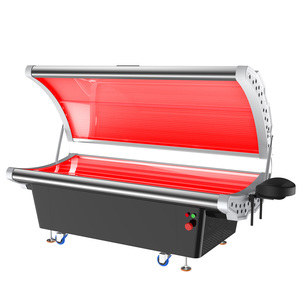 Lit de luminothérapie infrarouge rouge haut de gamme bleu et jaune de qualité médicale pour la perte de poids, lit de luminothérapie rouge pour le corps entier, usage commercial - Product Image 1