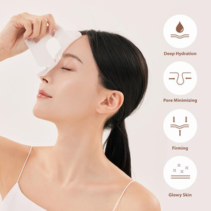 Atacado 37g Rosto Cuidados Com A Pele Folha Máscara Poro Minimizando Refirmamento Deep Collagen Power Boosting Máscara - Product Image 2
