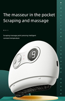 Plaque de massage électrique à micro-courant Gua Sha pour le visage et le corps, outil de soin de la peau anti-âge