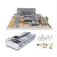 Equipement de cuisine en acier inoxydable achat unique assiettes de luxe pour restauration buffet