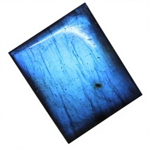 Piedra Preciosa Suelta Certificada de Labradorita de Color Azul Natural, Forma Octogonal, Corte Facetado Semiprecioso de Alta Calidad, 14x16mm - Product Image 2