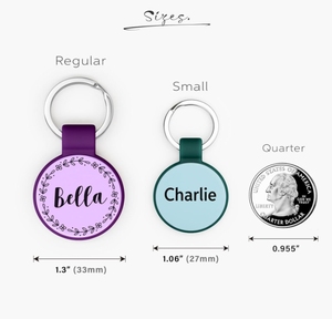 Silicone <span class=keywords><strong>Dog</strong></span> <span class=keywords><strong>Tags</strong></span>, tùy chỉnh khắc Pet ID thẻ cho mèo và chó, cá nhân kích thước nhỏ Cat <span class=keywords><strong>Tags</strong></span> với thiết kế dễ thương - Product Image 3