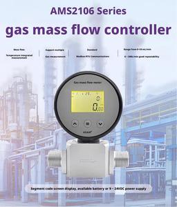 Tốt Bán Hiển Thị Kỹ Thuật Số Micro Cảm Biến Lưu Lượng Khí Nhiệt Độ Tích Hợp Lưu Lượng Kế Cụ Cho Kiểm Tra Dòng Chảy - Product Image 2