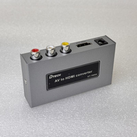 Convertisseur AV vers HDMI DTECH DT-7005A(MS), RCA vers HDMI, convertisseur vidéo audio 1080P pour magnétoscope, lecteur DVD, console de jeu