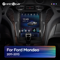 Reproductor de Radio Android 12 para Automóvil para Ford Mondeo 2011-2013, Multimedia, Video, GPS, Navegación, Estilo Tesla, Pantalla Vertical, DSP, Sin DVD