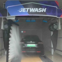 Machine de lavage de voitures électrique sans contact durable en acier inoxydable, pression de 150 bars, personnalisable, réduction de 30 % des coûts, intelligente et autonome