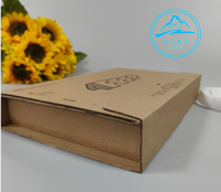 Umweltfreundliche, individuell bedruckte Kraftpapier-Versandkartons mit Prägung und matter Laminierung aus recycelbarem Papier für Buchverpackungen