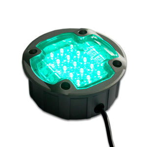 ไฟนำทางสนามบินอลูมิเนียมรับน้ำหนักได้สูง แบบ LED ใช้สายหรือไร้สาย สำหรับติดตั้งบนถนน ทางวิ่ง และใต้ดิน - Product Image 1