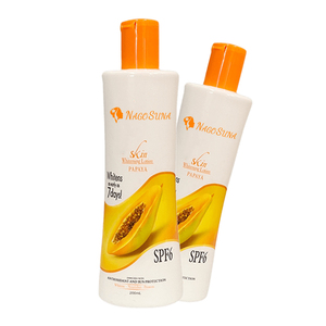 Lozione per il corpo ANTI-ACNE verde all'ingrosso PAPAYA sbiancante lozione <span class=keywords><strong>SILKA</strong></span> nutriente per la pelle crema - Product Image 3