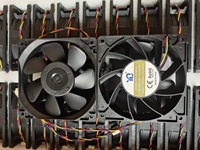 Brandneuer YD12038B2G 120x120x38 12V 2,7A Hochtemperatur-Kugellager-Axiallüfter 4-Pin 6000 U/min Kunststoffflügel