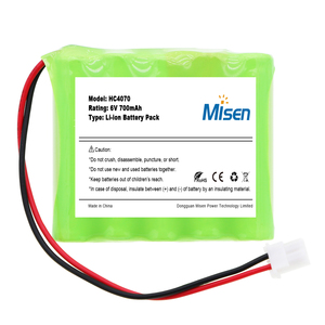 Tùy chỉnh Misen hc4070 hs4070 hd4070 thay thế 6V 700mAh Ni-MH pin cho bticino hệ thống báo động - Product Image 1