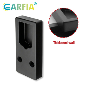 Tringles de penderie modernes en alliage de zinc Garfia pour suspendre les vêtements, barre murale <span class=keywords><strong>amovible</strong></span> pour penderie, supports de rail de rangement pour armoire - Product Image 4