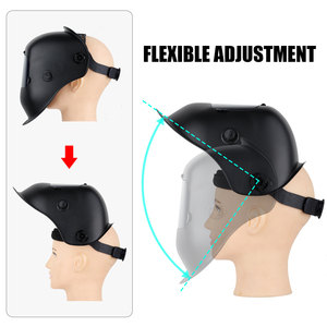 خوذات لحام ، غطاء حماية مزدوج للوجه بالليزر, نظارات ليزر ، ماكينة لحام ذات غطاء واقٍ مزدوج ، مزودة بأداة لحام ، تعمل بتيار مستمر مع التعتيم التلقائي - Product Image 3