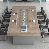Mobilier de bureau Ensemble de bureau Table de bureau pour salle de conférence Table de réunion Tables de conférence modernes