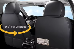 Ensembles complets de housses de siège de <span class=keywords><strong>voiture</strong></span> 3D Air Mesh avec une éponge composite plus épaisse compatible avec l'airbag intérieur - Product Image 3