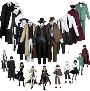 Japonya Anime sokak köpekleri Nakahara Chuuya Dazai Osamu kostümleri