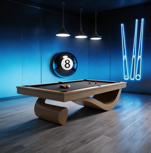 Mesa <span class=keywords><strong>de</strong></span> Billar Profesional <span class=keywords><strong>de</strong></span> Lujo Wanyaju, Diseño <span class=keywords><strong>de</strong></span> Madera Sólida, 8 Pies, 3 en 1, Mesa <span class=keywords><strong>de</strong></span> Billar Americana y Snooker en Venta - Product Image 1