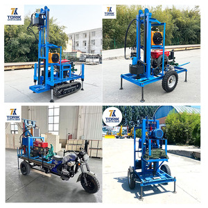 Impianto di Perforazione Idraulico su Ruote a Diesel Profondità Massima 100m Componenti Principali Design Portatile per Perforazione di Pozzi d'Acqua - Product Image 3