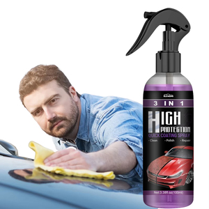 C0686 100ML 3 en 1 Voiture Nano Céramique Revêtement Polissage Pulvérisation Cire Forpolish Car Wash Fortify Quick Coat Polish & Sealer - Product Image 2