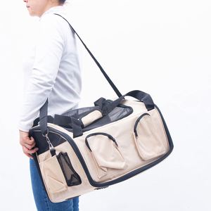 Bolsa de Transporte Portátil para Mascotas con Cierre de Cremallera, Lavable, para Interiores y Exteriores, de Malla Oxford Antiarañazos, Caja Suave para Mascotas - Product Image 3