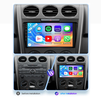 Autoradio Android 9 pouces pour Mazda CX-7 2008-2015, CarPlay, Auto DSP, écran tactile 4/8 cœurs, lecteur vidéo GPS