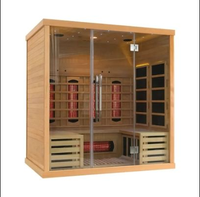Ensemble complet de sauna à ozone infrarouge portable pour 6 personnes