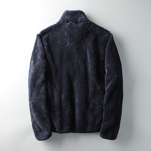 Manteaux d'hiver pour hommes, nouveau design, coupe oversize, chauds, motif ours en peluche, vestes courtes en <span class=keywords><strong>fourrure</strong></span>, logo personnalisé, style streetwear - Product Image 4