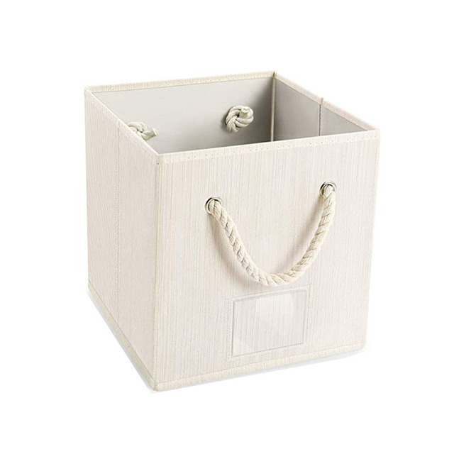 LEDOL Factory Wholesale Foldable Fabric Storage Box Square Without Lid for Home Storage Organization & Clothes/Sundries