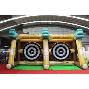Jeux <span class=keywords><strong>de</strong></span> Carnaval Gonflables pour Deux Joueurs <span class=keywords><strong>Jeu</strong></span> <span class=keywords><strong>de</strong></span> Cible <span class=keywords><strong>de</strong></span> Fléchettes <span class=keywords><strong>de</strong></span> Tir, Haches <span class=keywords><strong>de</strong></span> Combat Gonflables pour Enfants et Adultes - Product Image 1