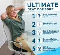 Coussins de siège orthopédiques de sol en mousse à mémoire de forme de bureau et oreiller blanc chaise assise Gel Silicone coussin de siège de refroidissement
