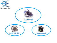 OEM 2000Lm V9 T6 10W Focus Zoomable LED Phare Phare Lampe Frontale Pour La Pêche Camping Randonnée