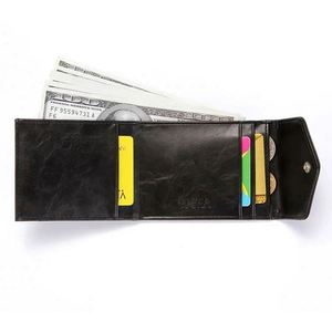 Muestra gratuita, tarjetero de poliéster natural con bloqueo RFID, colorido, de la mejor marca de moda, para hombre. - Product Image 5
