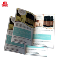 Brochures personnalisées imprimées offset à bas prix sur papier couché/kraft avec reliure cousue, plastification, format personnalisé, couleurs CMYK